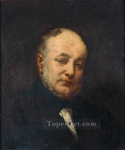 エミール・ギルバートの肖像画 人物画家 トーマス・クチュール油絵